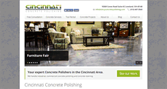 Desktop Screenshot of cincinnaticoncretepolishing.com